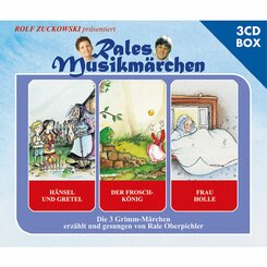 Hänsel und Gretel, Der Froschkönig, Frau Holle, 3 Audio-CDs
