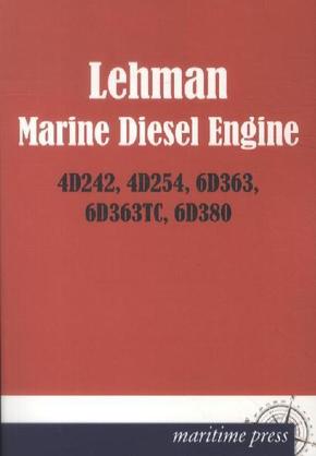 Lehman Marine Diesel Engine 4D242, 4D254, 6D363, 6D363TC, 6D380