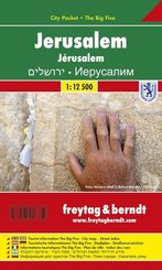 Freytag & Berndt Stadtplan Jerusalem