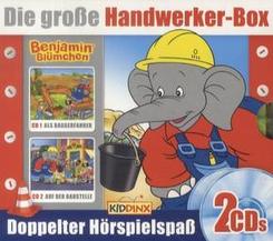 Benjamin Blümchen - Handwerker Box, 2 Audio-CDs