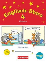 Englisch-Stars - BOOKii-Ausgabe - 4. Schuljahr - Comics