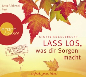 Lass los, was dir Sorgen macht, 1 Audio-CD