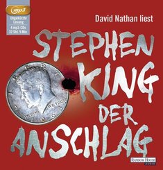 Stephen King - Der Anschlag, 4 MP3-CDs