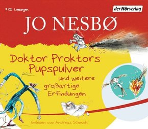 Doktor Proktors Pupspulver und weitere großartige Erfindungen, 9 Audio-CDs