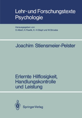 Erlernte Hilflosigkeit, Handlungskontrolle und Leistung