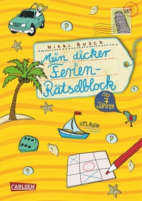 Rätselspaß Grundschule: Mein dicker Ferien Rätselblock - Bd.1