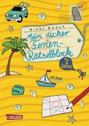 Mein dicker Ferien Rätselblock - Bd.1