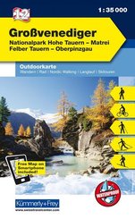 Kümmerly+Frey Outdoorkarte Österreich - Großvenediger