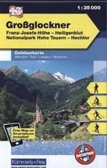 Kümmerly+Frey Outdoorkarte Österreich - Großglockner