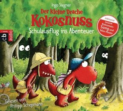 Der kleine Drache Kokosnuss - Schulausflug ins Abenteuer, 1 Audio-CD