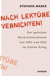 "Nach Lektüre vernichten!"