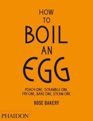 How to Boil an Egg; Poach one, Scramble one, Fry one, Bake one, Steam one, make them into Omelettes, French Toast, Panca