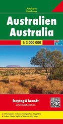 Freytag & Berndt Autokarte Australien / Road Map Australia