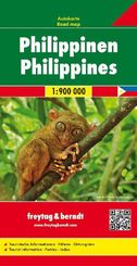 Freytag & Berndt Autokarte Philippinen. Filipinas. Filipijnen