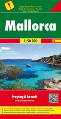 Mallorca, Autokarte 1:50.000
