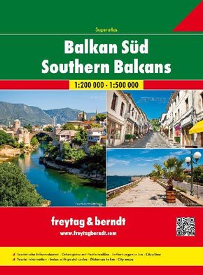 Freytag & Berndt Atlas Superatlas Balkan Süd. Superatlas Southern Balcans