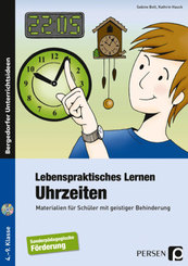 Lebenspraktisches Lernen: Uhrzeiten, m. 1 CD-ROM