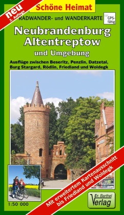 Doktor Barthel Karte Neubrandenburg, Altentreptow und Umgebung