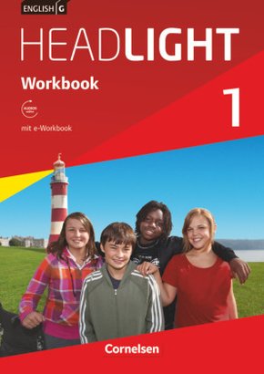 English G Headlight - Allgemeine Ausgabe - Band 1: 5. Schuljahr, Workbook mit CD-ROM (e-Workbook) und Audios online