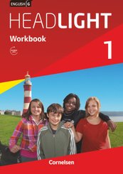 English G Headlight - Allgemeine Ausgabe - Band 1: 5. Schuljahr, Workbook mit Audios online