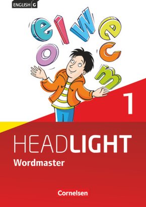 English G Headlight - Allgemeine Ausgabe - Band 1: 5. Schuljahr, Wordmaster mit Lösungen - Vokabellernbuch