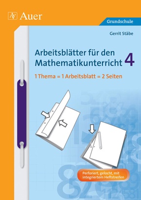 Arbeitsblätter für den Mathematikunterricht (Grundschule): 4. Schuljahr