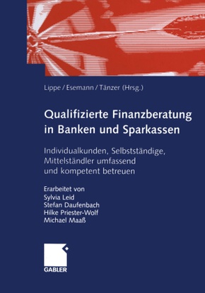 Qualifizierte Finanzberatung in Banken und Sparkassen