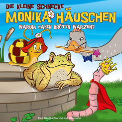 Die kleine Schnecke, Monika Häuschen, Audio-CDs: Warum haben Kröten Warzen?, 1 Audio-CD; Bd.31