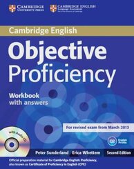 Objective Proficiency (Second Edition): Workbook with answers, w. Audio-CD
