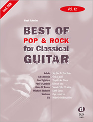 Best of Pop  & Rock for Classical Guitar Vol. 12 - Vol.12