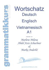 Wörterbuch Deutsch - Englisch -Vietnamesisch A1