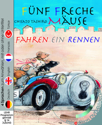 Fünf freche Mäuse fahren ein Rennen (Buch mit DVD)