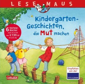 Kindergarten-Geschichten, die Mut machen (6 Bücher in einem)