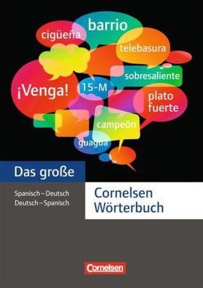 Spanisch-Deutsch / Deutsch-Spanisch - Das große Cornelsen Wörterbuch