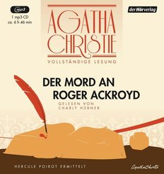 Der Mord an Roger Ackroyd, 1 Audio-CD, 1 MP3