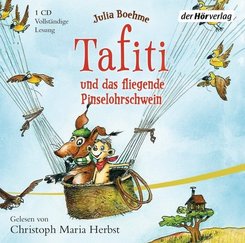Tafiti und das fliegende Pinselohrschwein, 1 Audio-CD - Bd.2