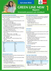 Green Line New, Ausgabe für Bayern: Auf einen Blick: Grammatik passend zum Schulbuch