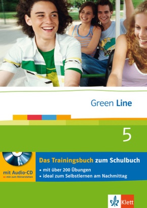 Green Line, Neue Ausgabe für Gymnasien: Klasse 9, Das Trainingsbuch m. Audio-CD