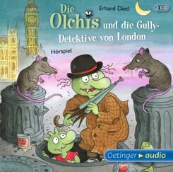 Die Olchis und die Gully-Detektive von London, 2 Audio-CD