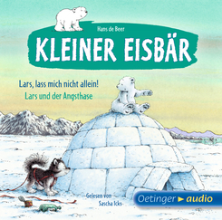 Kleiner Eisbär. Lars, lass mich nicht allein! / Lars und der Angsthase, 1 Audio-CD