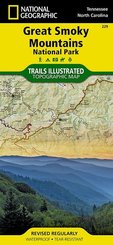 National Geographic Trails Illustrated Map Great Smoky Mountains National Park, Tennessee / North Carolina, USA