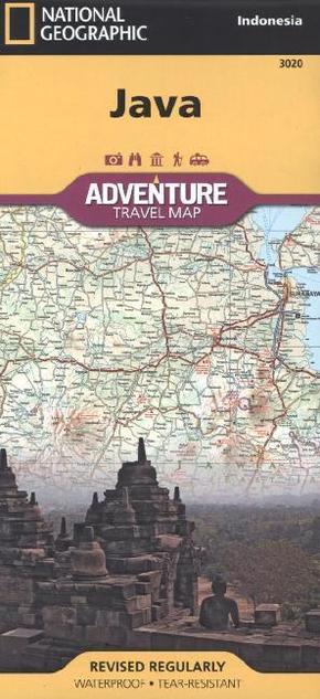 National Geographic Adventure Travel Map Java