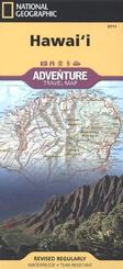 National Geographic Adventure Travel Map Hawai'i