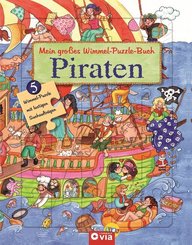 Mein großes Wimmel-Puzzle-Buch - Piraten