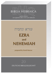 Biblia Hebraica Quinta (BHQ), Ezra and Nehemia