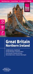 Reise Know-How Landkarte Großbritannien, Nordirland / Great Britain, Northern Ireland (1:750.000). Great Britain, Northe