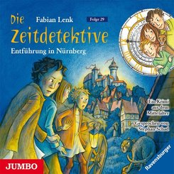 Die Zeitdetektive - Entführung in Nürnberg, 1 Audio-CD