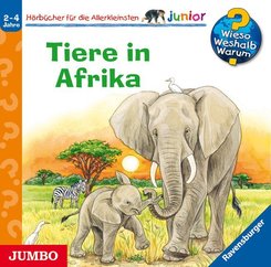 Tiere in Afrika, 1 Audio-CD - Wieso? Weshalb? Warum?, Junior