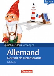 lex:tra Sprachkurs Plus Anfänger Deutsch als Fremdsprache, Lehrbuch, Begleitbuch Ausgangssprache Französisch, 2 Audio-CD