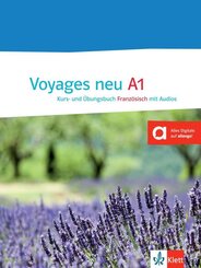 Voyages neu: Kurs- und Übungsbuch, m. 2 Audio-CDs
